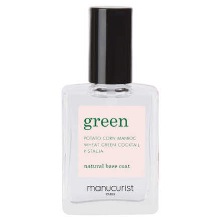 green natural base coat / manucurist