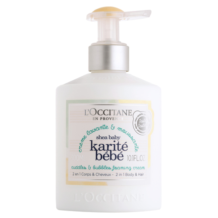 Shea Baby Cuddles & Bubbles Foaming Cream / L'OCCITANE