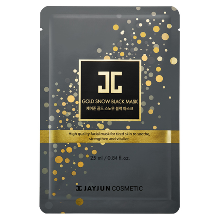 JAYJUN GOLD SNOW BLACK MASK / JAYJUN