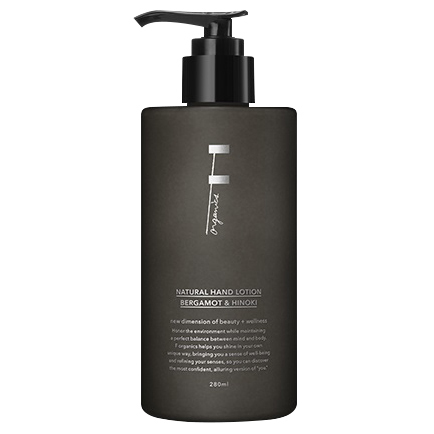 NATURAL HAND LOTION (BERGAMOT & HINOKI) / F organics