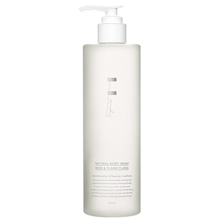 NATURAL BODY WASH (ROSE & YLANG YLANG) / F organics