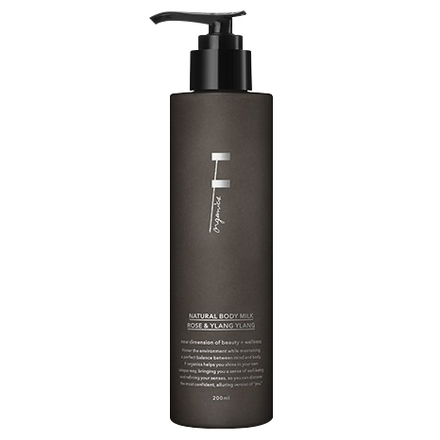 NATURAL BODY MILK (ROSE & YLANG YLANG) / F organics