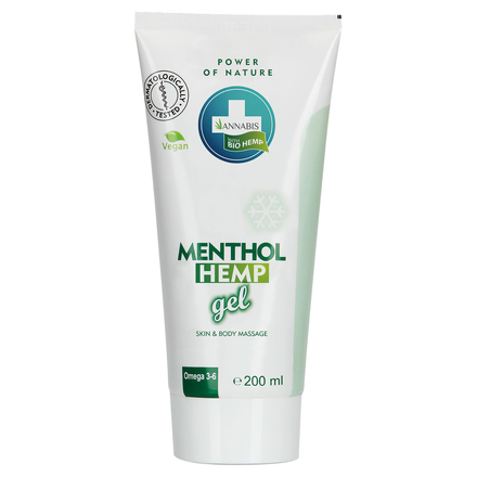 MENTHOL HEMP GEL SKIN & BODY MASSAGE / ANNABIS