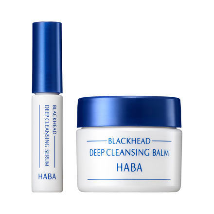 BLACKHEAD DEEP CLEANSING BALM & SERUM / HABA