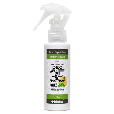 MEDICATED DEO 35 PLUS+ / Dr. Deodorant