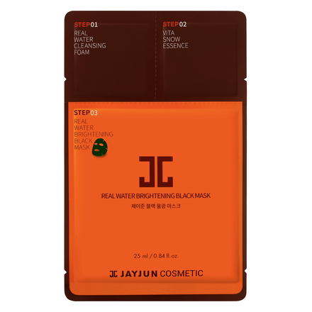 JAYJUN REAL WATER BRIGHTENING BLACK MASK / JAYJUN