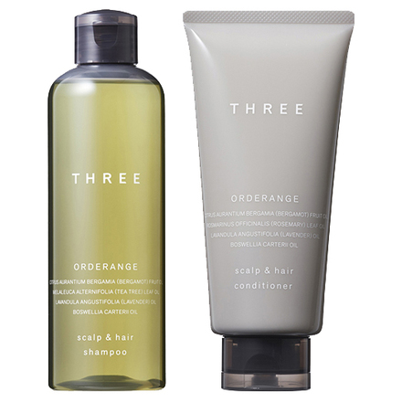 Scalp & Hair Orderange Shampoo / Conditioner R / THREE