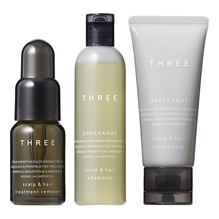 Scalp & Hair Treatment Remover & Orderange R Trial Kit / THREE