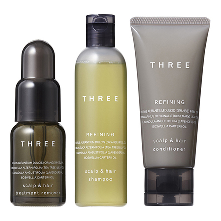 Scalp & Hair Treatment Remover & Refining R Trial Kit / THREE