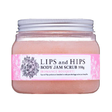 BODY JAM SCRUB (ROMANCE BOUQUET) / LIPS and HIPS