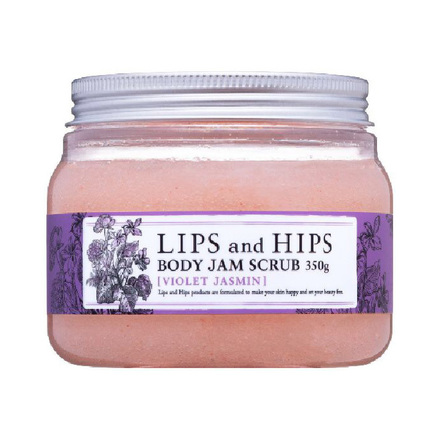 BODY JAM SCRUB (VIOLET JASMINE) / LIPS and HIPS