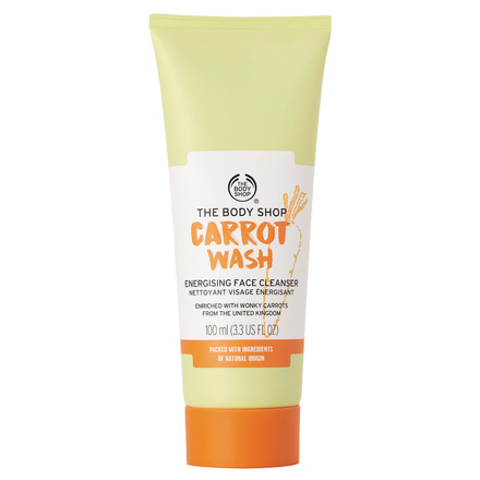 Carrot Wash Energizing Face Cleanser / THE BODY SHOP