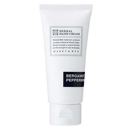 HERBAL HAND CREAM (BERGAMOT / PEPPERMINT) / MARKS&WEB