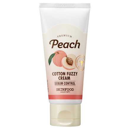 Premium Peach Cotton Fuzzy Cream / SKINFOOD