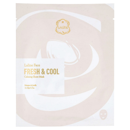 FRESH & COOL Calming Sheet Mask / Laline