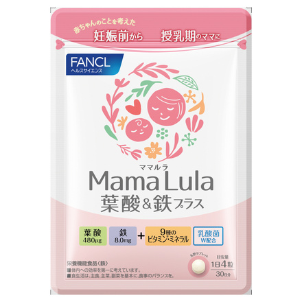 Mama Lula Folic Acid & Iron Plus / FANCL