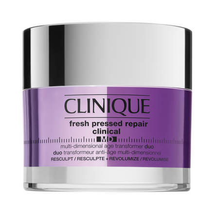 Fresh Pressed Repair Clinical MD Multi-Dimensional Age Transformer Duo Resculpt + Revolumize / CLINIQUE