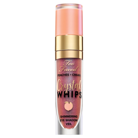 Crystal Whips Liquid Eye Shadow
LONG-WEARING SHIMMERING EYE SHADOW VEIL / Too Faced