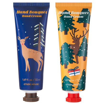 Rudolph, Coming To Town Hand Bouquet Hand Cream Set / ETUDE HOUSE