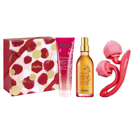 Organic Holiday Coffret Pink Body Care / Melvita