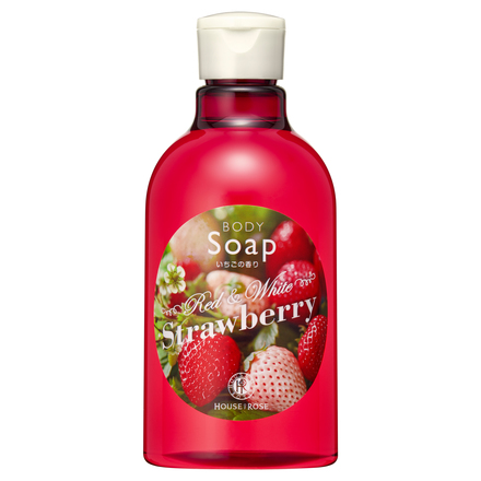 Body Soap ST (Strawberry Fragrance) / HOUSE OF ROSE