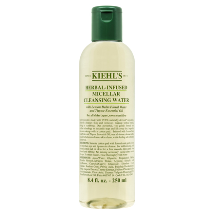 Herbal-Infused Micellar Cleansing Water / KIEHL’S SINCE 1851