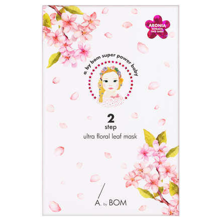 ultra floral leaf mask / A. by BOM