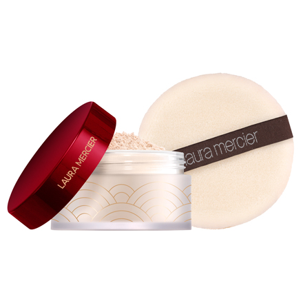 Set For Luck Translucent Setting Powder with Puff / LAURA MERCIER