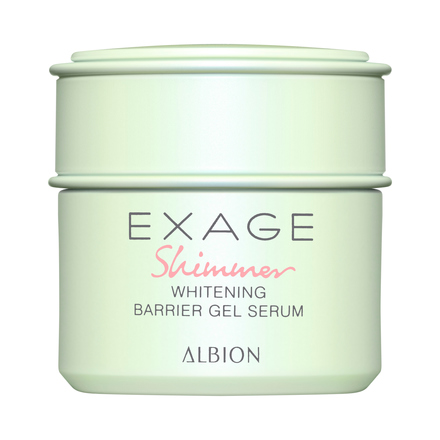 EXAGE SHIMMER WHITENING BARRIER GEL SERUM / ALBION