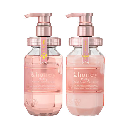 &honey Melty Moist Repair Shampoo 1.0 / Hair Treatment 2.0 / &honey