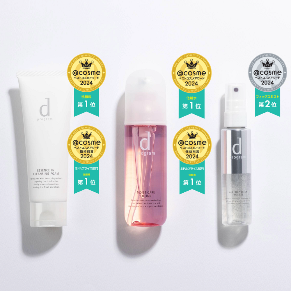 d プログラム / ベスコス2024『高機能土台化粧水』『薬用洗顔フォーム