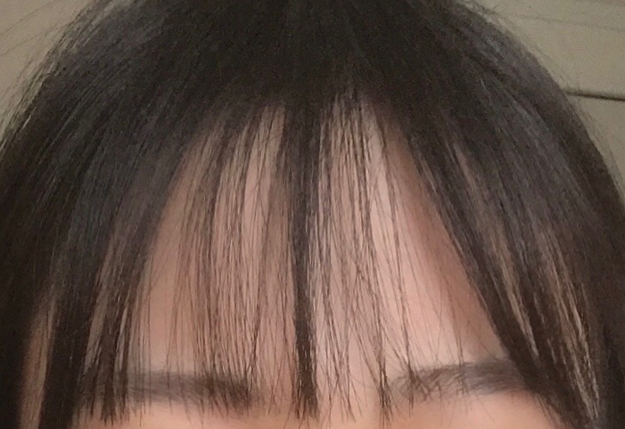 前髪セットの仕方 by 匿名さん の画像