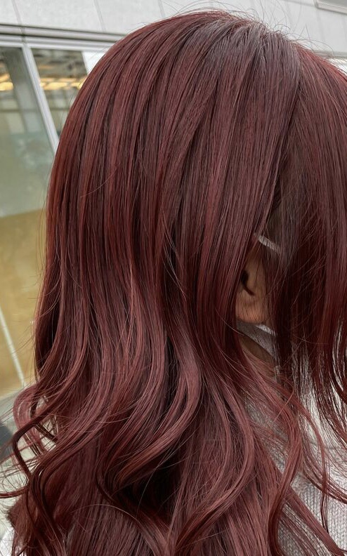 レッド系のヘアカラーは色落ちしたらどんな感じの色になりますか？ by 匿名さん の画像