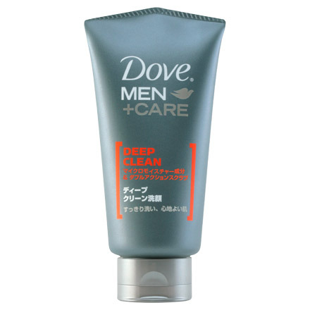 dove men's face wash deep clean
