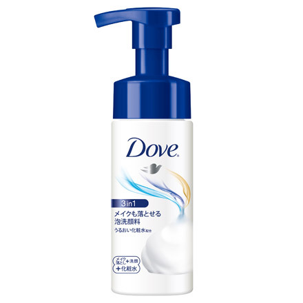 dove foaming face wash