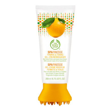 body shop massage cream