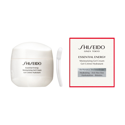 shiseido essential energy moisturizing gel cream