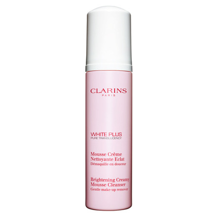 clarins white plus mousse cleanser