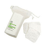 body shop organic cotton pads