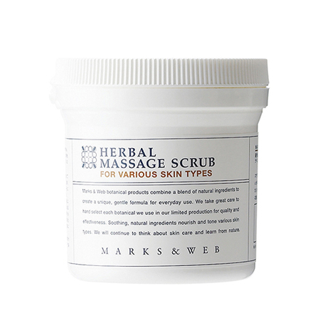 Marks Web Herbal Massage Scrub Cosme