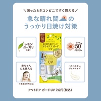 急な晴れ間のうっかり日焼け対策に！コンビニで買えるUVジェル